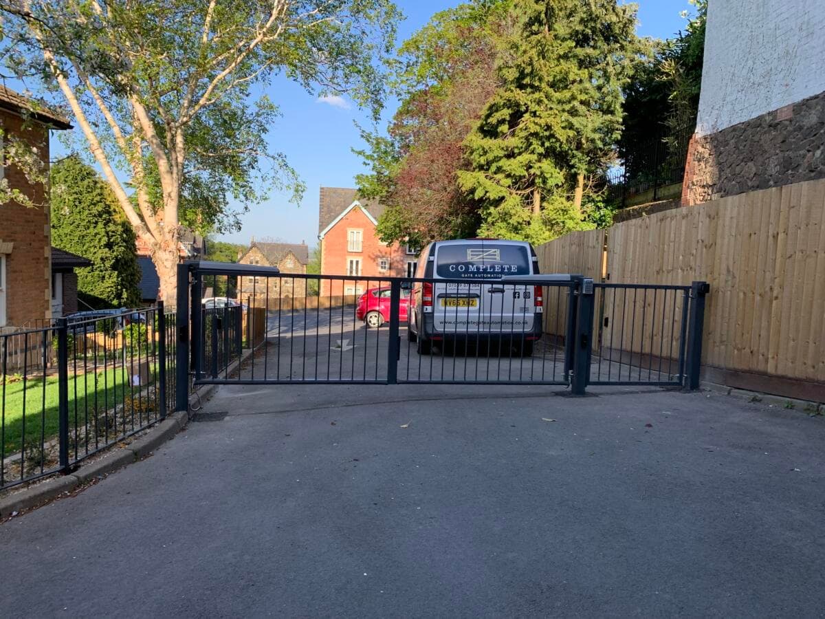 Gate automation project — installation by Complete Gate Automation