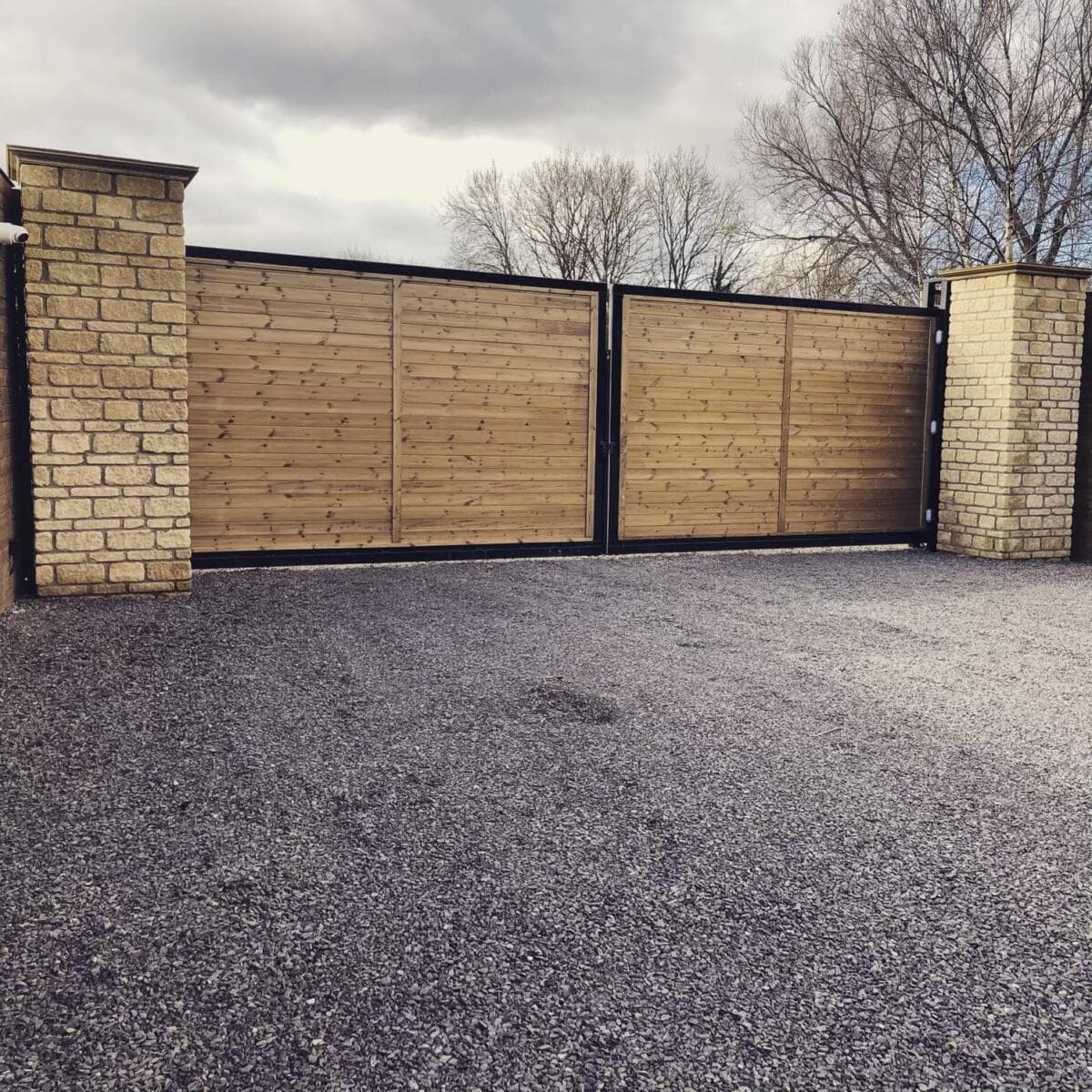 Automated Electric Gate Installers — installed by Complete Gate Automation across Gloucestershire and the South West