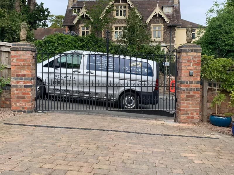 Gate automation project — installation by Complete Gate Automation