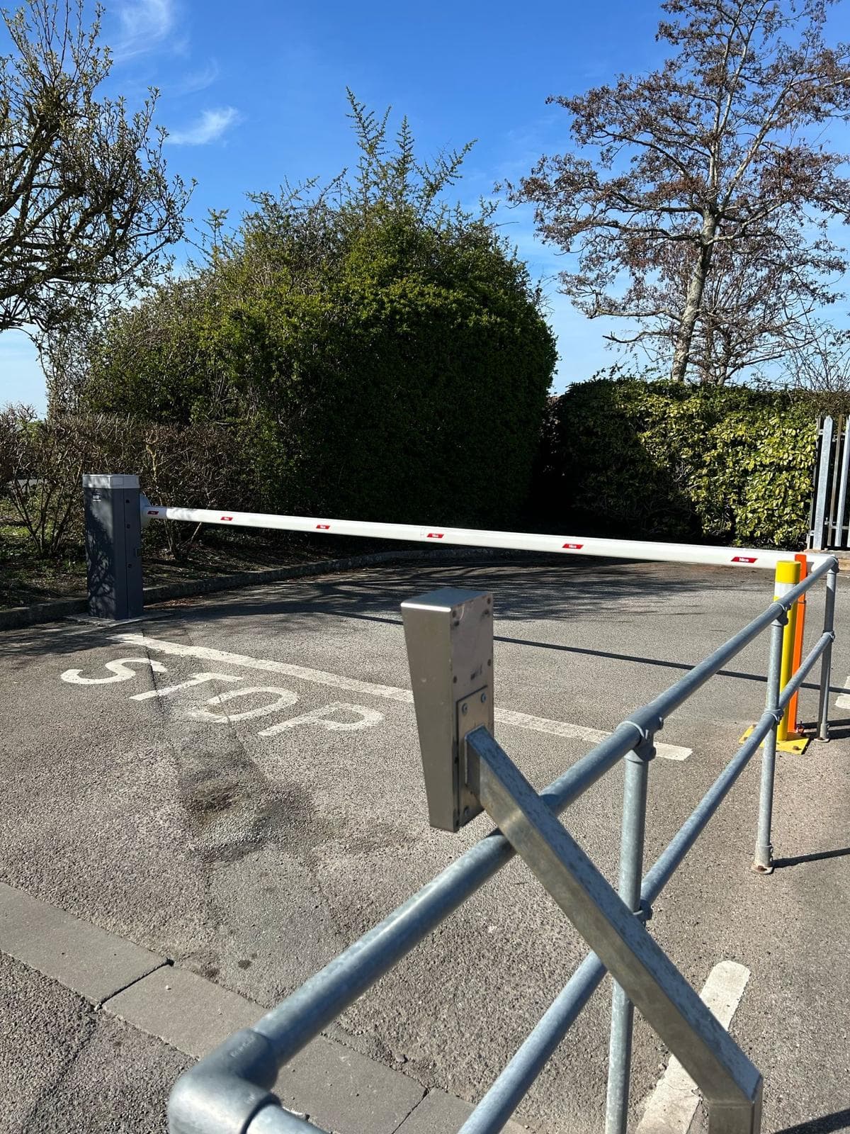 barriers — installation by Complete Gate Automation
