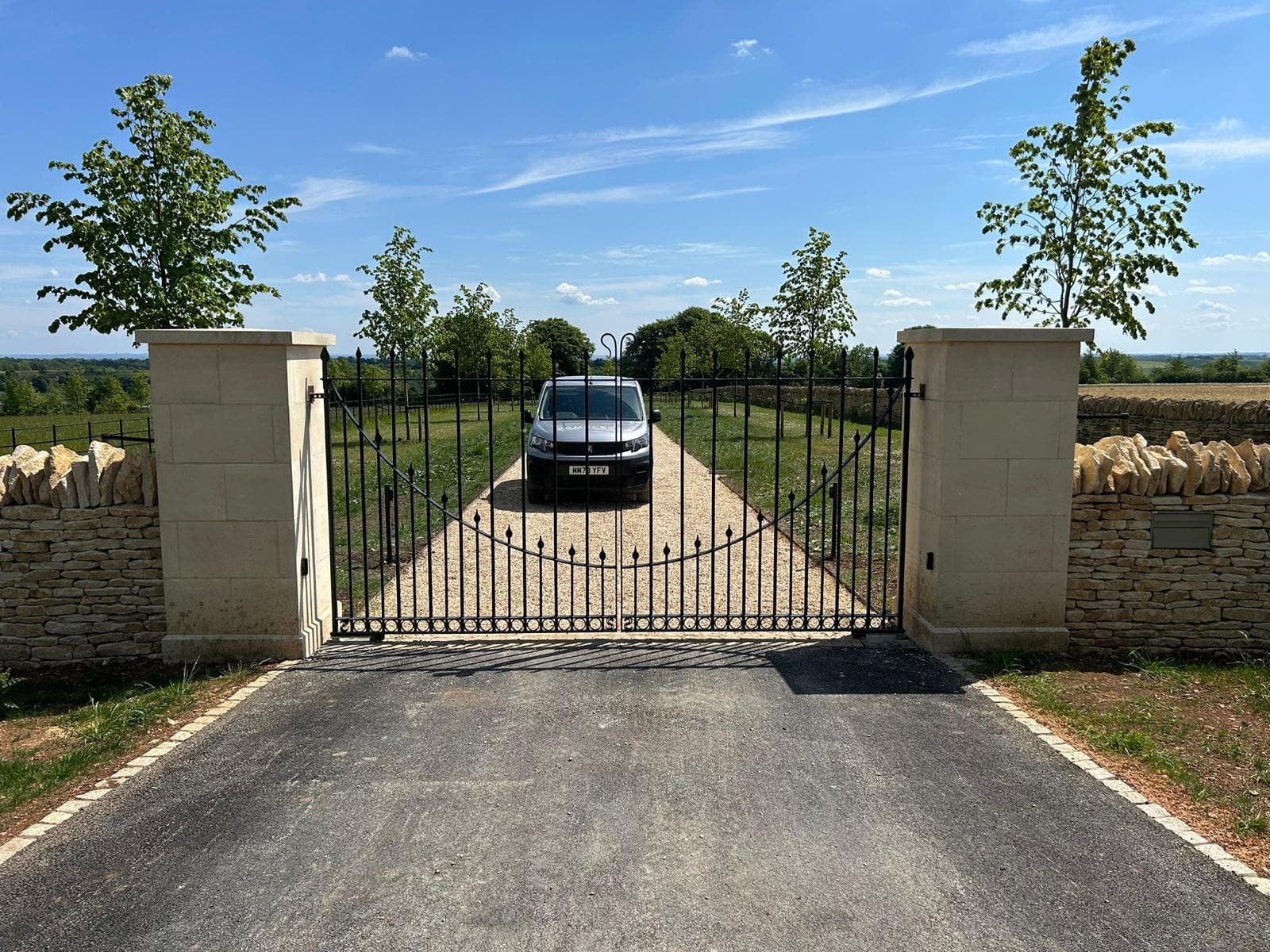 cga swing gates — installation by Complete Gate Automation